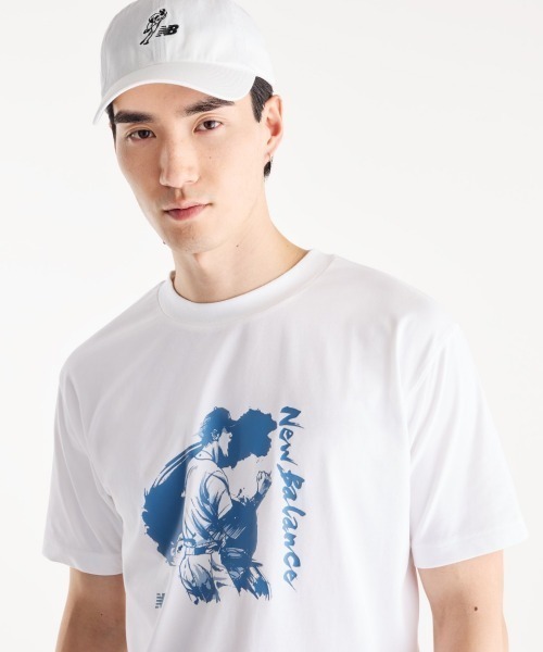 NEW BALANCE（ニューバランス）の「New Balance Shohei Always On Graphic Short Sleeve T-Shirt（ニューバランス 大谷翔平 グラフィックショートスリーブTシャツ）（Tシャツ/カットソー・メンズ・グレー系/ブラック系・MEDIUM/LARGE/X-LARGE）」の4枚目の写真