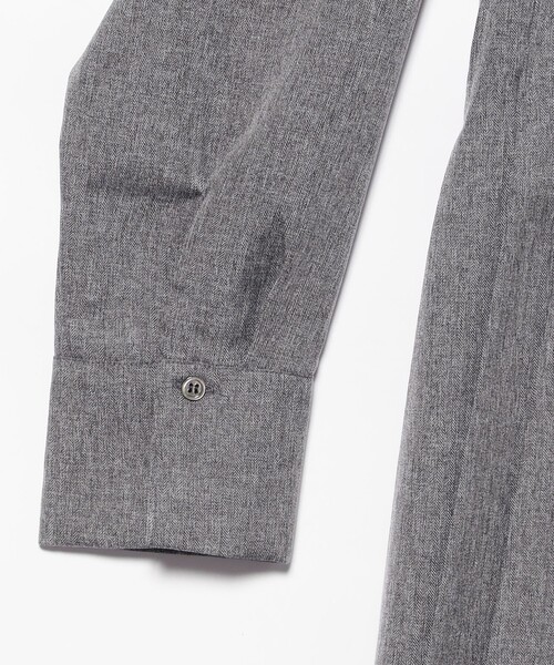 Ray BEAMS（レイビームス）の「プリーツ キリカエ シャツ ワンピース（ワンピース・レディース・シルバー/ブラック・ONE SIZE）」の8枚目の写真