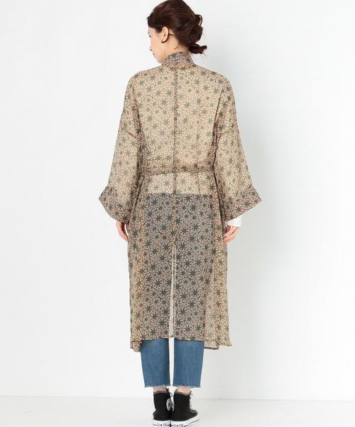 Another Edition（アナザーエディション）の「シフォンガウン/AEBC P シフォン ガウン（カーディガン/ボレロ・レディース・オフホワイト/オリーブ・FREE）」の3枚目の写真