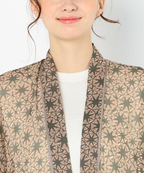 Another Edition（アナザーエディション）の「シフォンガウン/AEBC P シフォン ガウン（カーディガン/ボレロ・レディース・オフホワイト/オリーブ・FREE）」の6枚目の写真