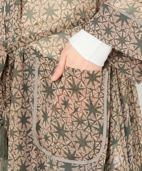 Another Edition（アナザーエディション）の「シフォンガウン/AEBC P シフォン ガウン（カーディガン/ボレロ・レディース・オフホワイト/オリーブ・FREE）」の7枚目の写真