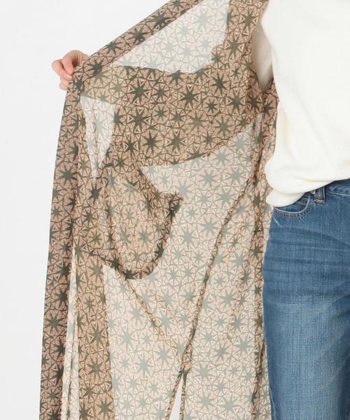 Another Edition（アナザーエディション）の「シフォンガウン/AEBC P シフォン ガウン（カーディガン/ボレロ・レディース・オフホワイト/オリーブ・FREE）」の16枚目の写真