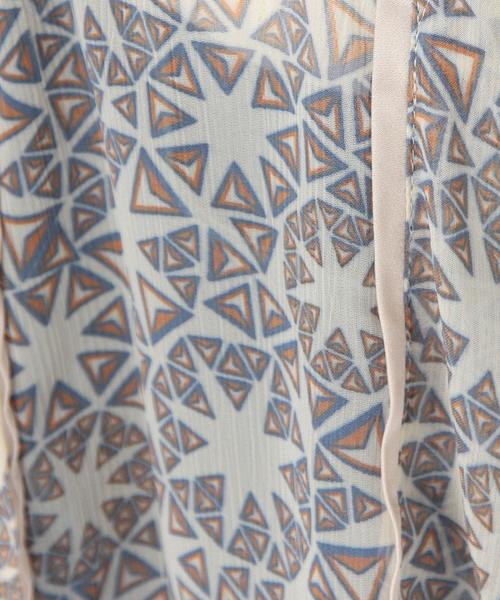 Another Edition（アナザーエディション）の「シフォンガウン/AEBC P シフォン ガウン（カーディガン/ボレロ・レディース・オフホワイト/オリーブ・FREE）」の14枚目の写真