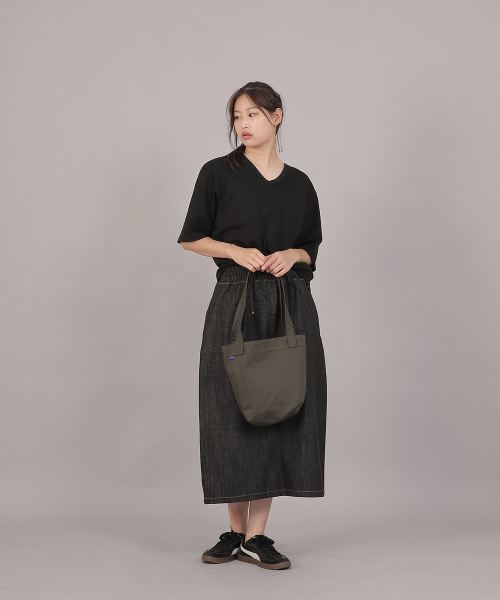 SAINTCREW(セントクルー)の「ポケットレストラペーズエコバッグ EPL-166 カーキM(エコバッグ/サブバッグ・レディース・その他・フリー)」の2枚目の写真