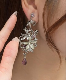 ジャスミンモチーフERピアス