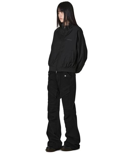 Openyard(オープンヤード)の「『Openyard/オープンヤード』SYSTEM CROPPED TRACK JACKET/システムクロップトラックジャケット(ブルゾン・メンズ・ブラック・FREE)」の5枚目の写真
