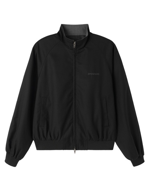 Openyard(オープンヤード)の「『Openyard/オープンヤード』SYSTEM CROPPED TRACK JACKET/システムクロップトラックジャケット(ブルゾン・メンズ・ブラック・FREE)」の6枚目の写真