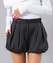 ストライプ柄ショートパンツ