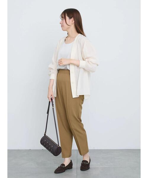 Te chichi(テチチ)の「前後2WAYサテン&カットタンクトップ(タンクトップ・レディース・ブラック/グレー/ブラウン・F)」の5枚目の写真