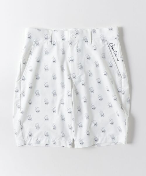 adidas(アディダス)の「EX-STRETCH ACTIVE CHIP 総柄 ショートパンツ【adidas Golf/アディダスゴルフ】(その他パンツ・メンズ・ホワイト・76/79/82/85/88/96/100)」の3枚目の写真