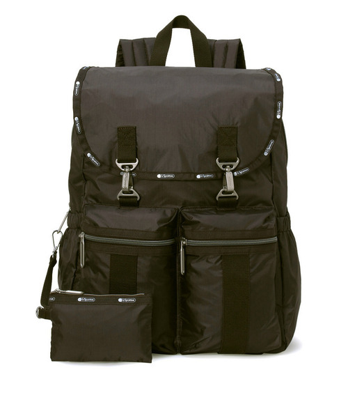 LeSportsac(レスポートサック)の「【Essential Collection×Naoko Okusa】MODERN FLAP BACKPACK3 ダークチョコレートC(バックパック/リュック・レディース・ブラウン・FREE)」の8枚目の写真