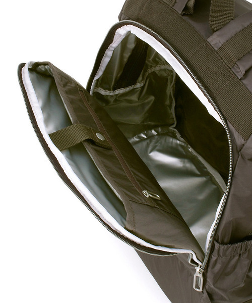 LeSportsac(レスポートサック)の「【Essential Collection×Naoko Okusa】MODERN FLAP BACKPACK3 ダークチョコレートC(バックパック/リュック・レディース・ブラウン・FREE)」の12枚目の写真