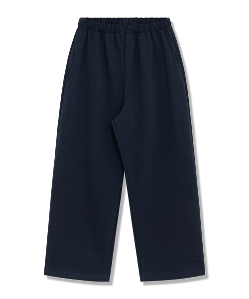 PIANER KIDS(ピアネールキッズ)の「ストリングワイドヘビースウェットパンツ(ネイビー)(スウェットパンツ・レディース・ネイビー・M(130-140cm)/L(140-150cm)/XL(150-160㎝)/S(120-130cm))」の7枚目の写真
