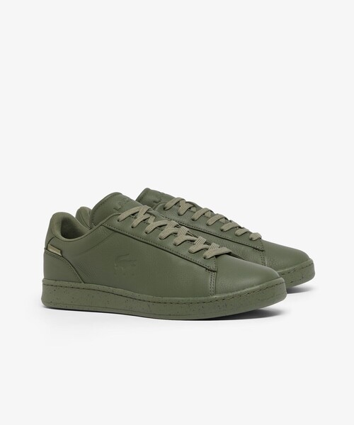 LACOSTE(ラコステ)の「メンズ CARNABY SHIELD 226 2 SMA(スニーカー・メンズ・モスグリーン・26.5cm/27.0cm/28.0cm/25.5cm/25.0cm/26.0cm/28.5cm)」の2枚目の写真