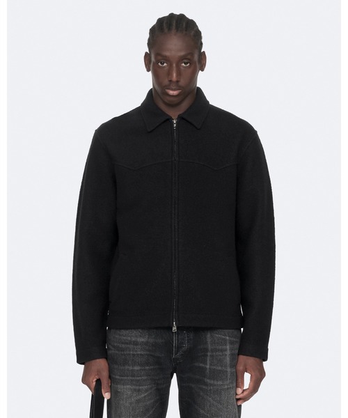 ALLSAINTS(オールセインツ)の「MARKO WOOL JACKET | MARKO ウール ジャケット(その他アウター・メンズ・ブラック・S/M/L)」の1枚目の写真