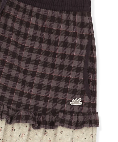 sunlovetour(サンラブツアー)の「W Frill Flannel Long Skirt(スカート・レディース・ネイビー/オリーブ/パープル・S/M)」の15枚目の写真