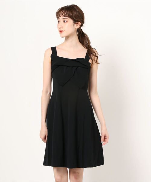 セール ドレス アイリーニスリムリボンワンピース ドレス Allureville アルアバイル のファッション