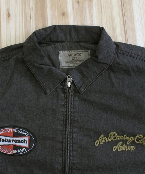 AVIREX(アヴィレックス)の「AARC FADED WORK JKT(ブルゾン・メンズ・ブラック/ブラウン/グリーン・M/XXL/XL)」の13枚目の写真