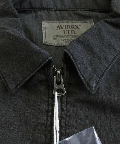 AVIREX(アヴィレックス)の「AARC FADED WORK JKT(ブルゾン・メンズ・ブラック/ブラウン/グリーン・M/XXL/XL)」の14枚目の写真