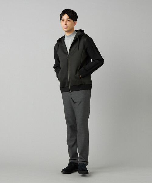 COMME CA MEN（コムサメン）の「ベーシックニット ハイネックプルオーバー（ニット/セーター・メンズ・グレー/ネイビー/ワイン/ブラック・L/M）」の16枚目の写真