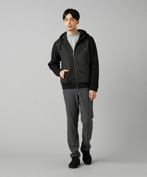 COMME CA MEN（コムサメン）の「ベーシックニット ハイネックプルオーバー（ニット/セーター・メンズ・グレー/ネイビー/ワイン/ブラック・L/M）」の17枚目の写真