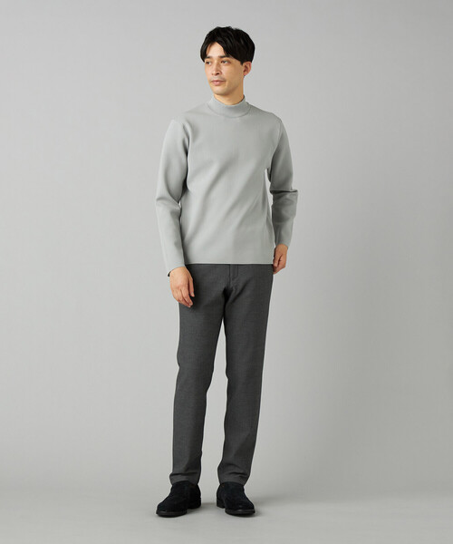 COMME CA MEN（コムサメン）の「ベーシックニット ハイネックプルオーバー（ニット/セーター・メンズ・グレー/ネイビー/ワイン/ブラック・L/M）」の18枚目の写真