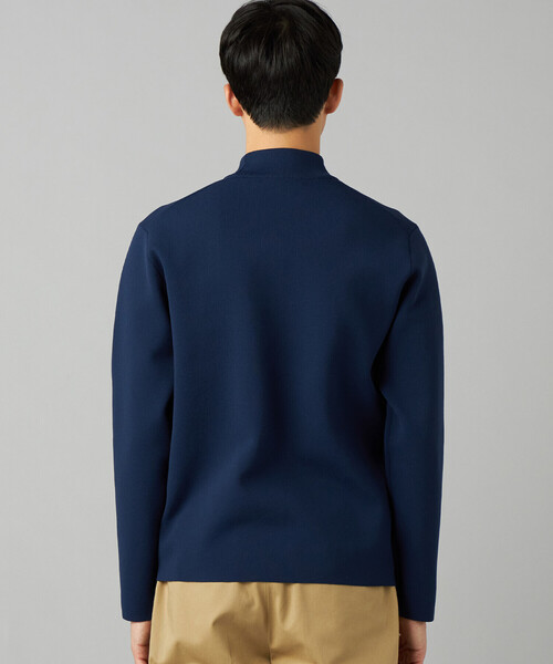 COMME CA MEN（コムサメン）の「ベーシックニット ハイネックプルオーバー（ニット/セーター・メンズ・グレー/ネイビー/ワイン/ブラック・L/M）」の8枚目の写真