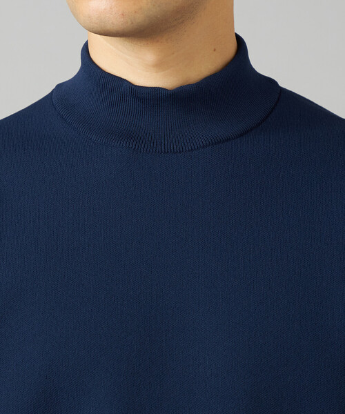 COMME CA MEN（コムサメン）の「ベーシックニット ハイネックプルオーバー（ニット/セーター・メンズ・グレー/ネイビー/ワイン/ブラック・L/M）」の9枚目の写真