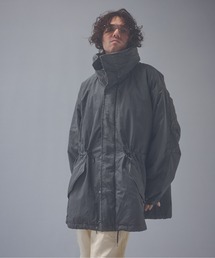 ADAMPATEK/dyed still astex mods mid coat/アステックス染めモンスターモッズコート
