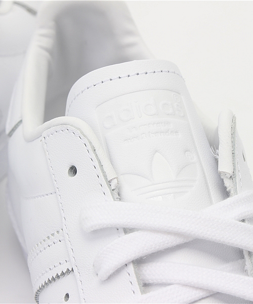 adidas（アディダス）の「スーパースター80s [SUPERSTAR 80s] アディダスオリジナルス（スニーカー・メンズ・ホワイト/ブラック・26.0cm/27.0cm/28.5cm/27.5cm/22.0cm/26.5cm/24.5cm/25.5cm/22.5cm/23.5cm/29.0cm/28.0cm/30.0cm/29.5cm/25.0cm/23.0cm/24.0cm）」の8枚目の写真