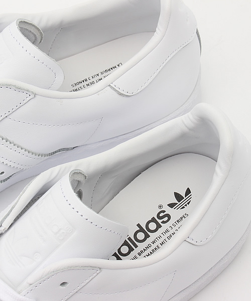 adidas（アディダス）の「スーパースター80s [SUPERSTAR 80s] アディダスオリジナルス（スニーカー・メンズ・ホワイト/ブラック・26.0cm/27.0cm/28.5cm/27.5cm/22.0cm/26.5cm/24.5cm/25.5cm/22.5cm/23.5cm/29.0cm/28.0cm/30.0cm/29.5cm/25.0cm/23.0cm/24.0cm）」の9枚目の写真