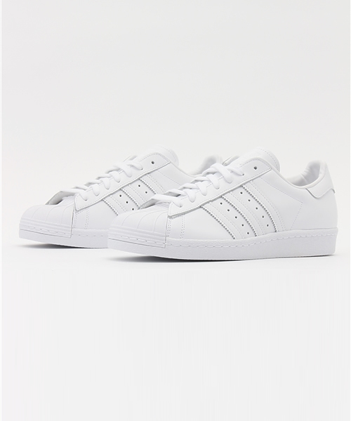 adidas（アディダス）の「スーパースター80s [SUPERSTAR 80s] アディダスオリジナルス（スニーカー・メンズ・ホワイト/ブラック・26.0cm/27.0cm/28.5cm/27.5cm/22.0cm/26.5cm/24.5cm/25.5cm/22.5cm/23.5cm/29.0cm/28.0cm/30.0cm/29.5cm/25.0cm/23.0cm/24.0cm）」の11枚目の写真