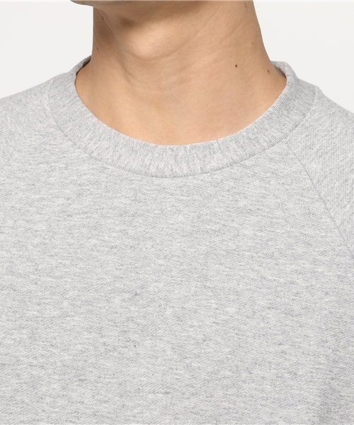 MXP（エムエックスピー）の「MXP メンズスウェットクルー / ライトウォームスウェットロングスリーブクルー（スウェット・メンズ・ブラック/ホワイト/ミックスグレー・LARGE/MEDIUM/X-LARGE/SMALL）」の6枚目の写真