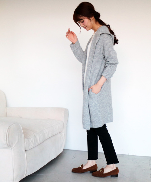 N.（N. Natural Beauty Basic）（エヌエヌナチュラルビューティーベーシック）の「フリンジスキニーデニム 「地味にスゴイ！校閲ガール・河野悦子」3話 10/19放送　本田翼さん着用（デニムパンツ・レディース・ブラック/ブルー/ネイビー・SMALL/MEDIUM）」の7枚目の写真