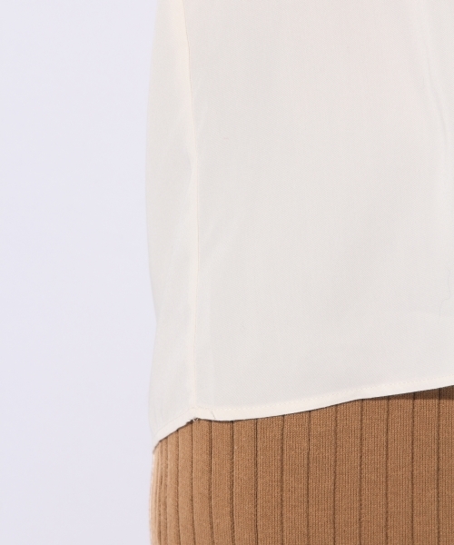 niko and...（ニコアンド）の「ペザントスキッパーブラウス【niko and ...】（シャツ/ブラウス・レディース・オフホワイト/ボルドー/ネイビー・LARGE/MEDIUM）」の18枚目の写真