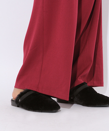 niko and... | オリジナル2WAYフェイクファースリッパ【niko and ...】(サンダル)