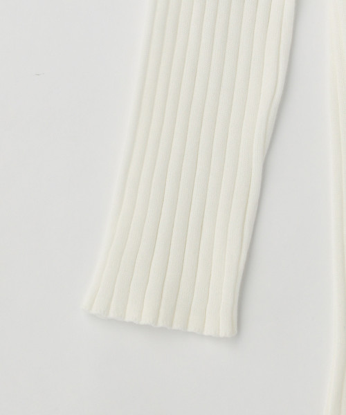 Tiara（ティアラ）の「リブオフショル7分袖ニット（ニット/セーター・レディース・オレンジ/トップグレー/オフホワイト・FREE）」の6枚目の写真