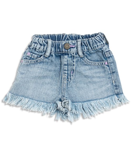 BREEZE（ブリーズ）の「裾フリンジショートパンツ（デニムパンツ・キッズ・ネイビー/ストライプ/ブルー・130/90/100/120/110/140）」の20枚目の写真