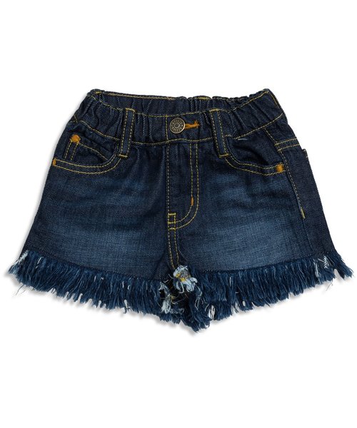 BREEZE（ブリーズ）の「裾フリンジショートパンツ（デニムパンツ・キッズ・ネイビー/ストライプ/ブルー・130/90/100/120/110/140）」の13枚目の写真