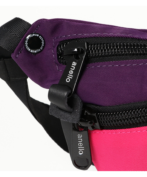 anello（アネロ）の「【anello】バイカラーミニショルダー AH-B1902（ショルダーバッグ・レディース・ライトグリーン/ピンク/ブラック/ネイビー・FREE）」の7枚目の写真