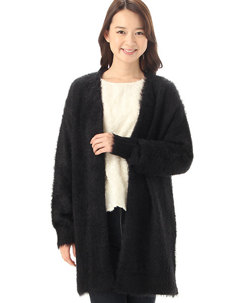 KAONのロングカーディガン JAYRO｜サイドプリーツロングカーディガン | Rakuten Fashion