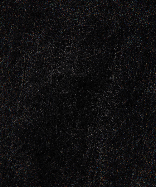 Honeys（ハニーズ）の「ふわもこの優しい肌触りフェザーロングカーディガン（カーディガン/ボレロ・レディース・ピンク/ベージュ/ブラック/アイボリー/グレー/モカ・M/L）」の13枚目の写真