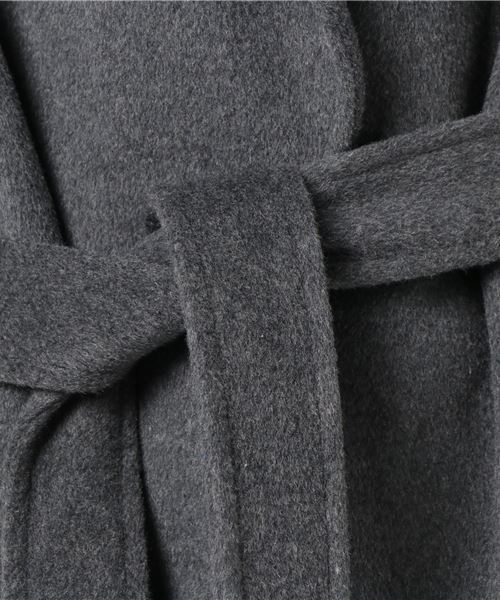 EGOIST（エゴイスト）の「ショールカラーウールコート（その他アウター・レディース・グレー/ブラック/ボルドー/ベージュ・MEDIUM/SMALL）」の13枚目の写真