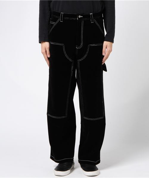 WHO'S WHO gallery(フーズフーギャラリー)の「別珍ペインターパンツ(その他パンツ・メンズ・ブラック/オレンジ・FREE)」の9枚目の写真