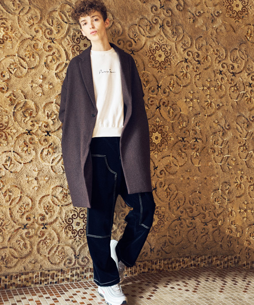 WHO'S WHO gallery(フーズフーギャラリー)の「別珍ペインターパンツ(その他パンツ・メンズ・ブラック/オレンジ・FREE)」の6枚目の写真