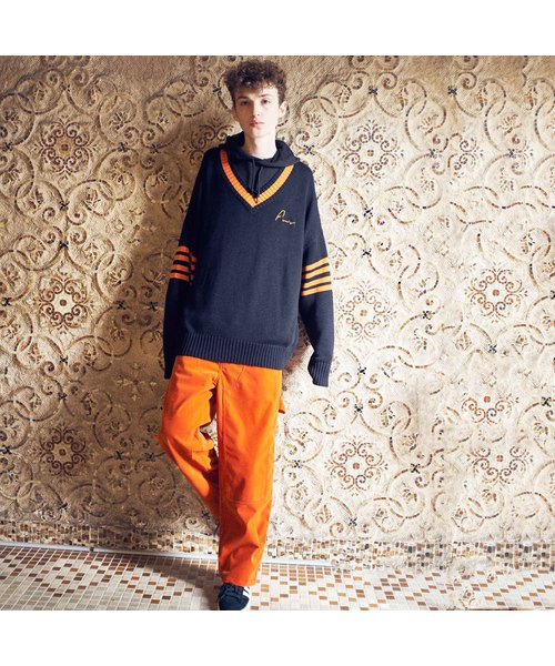 WHO'S WHO gallery(フーズフーギャラリー)の「別珍ペインターパンツ(その他パンツ・メンズ・ブラック/オレンジ・FREE)」の15枚目の写真