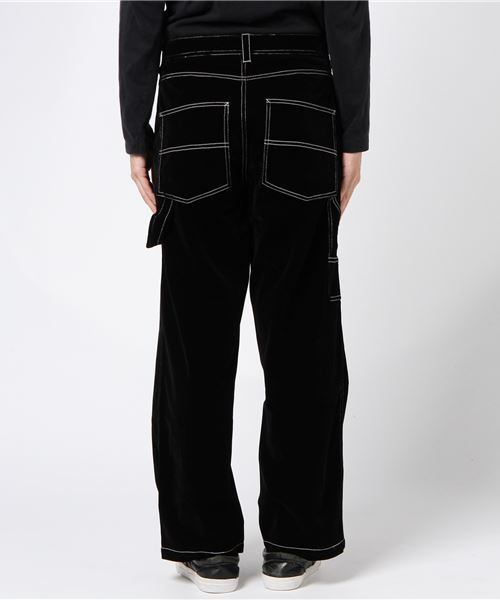 WHO'S WHO gallery(フーズフーギャラリー)の「別珍ペインターパンツ(その他パンツ・メンズ・ブラック/オレンジ・FREE)」の5枚目の写真