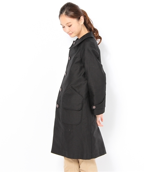 BEAMS BOY（ビームスボーイ）の「BEAMS BOY / モールスキン ハンティングコート②（その他アウター・レディース・ブラック/ベージュ/ブラウン/ネイビー・ONE SIZE）」の5枚目の写真