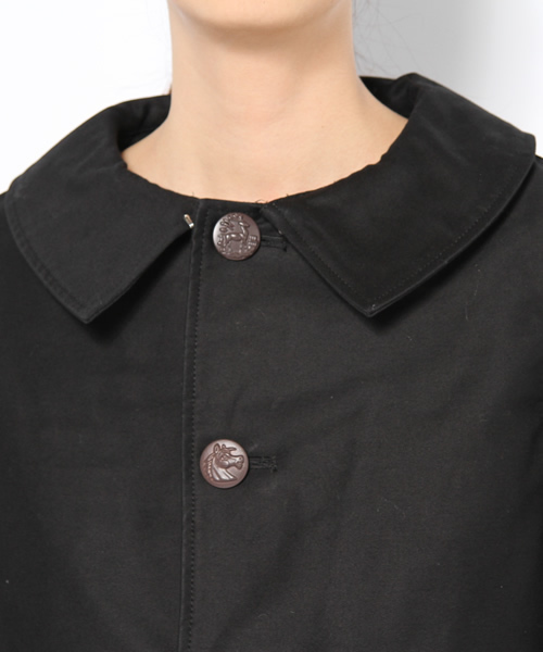 BEAMS BOY（ビームスボーイ）の「BEAMS BOY / モールスキン ハンティングコート②（その他アウター・レディース・ブラック/ベージュ/ブラウン/ネイビー・ONE SIZE）」の8枚目の写真