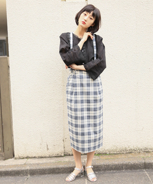 LOWRYS FARM（ローリーズファーム）の「Ａレースマエアキブラウス　785946 （シャツ/ブラウス・レディース・ブラック/オフホワイト・LARGE/MEDIUM）」の6枚目の写真